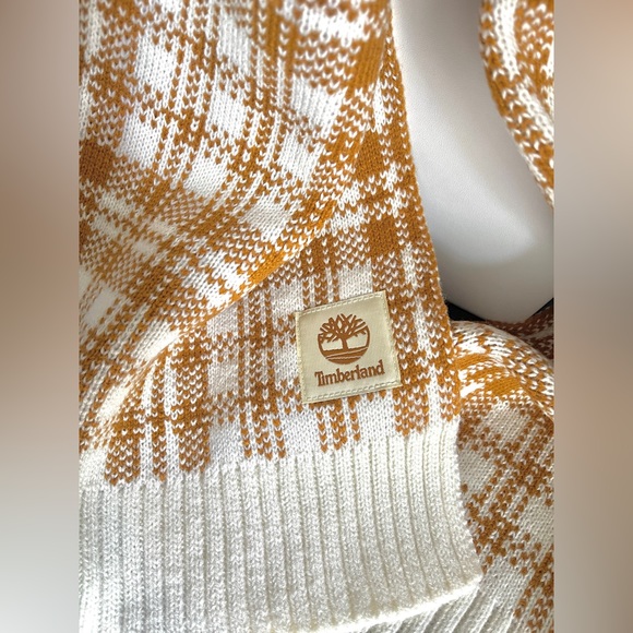Timberland NWT Unisex Winter soft plaid scarf - Picture 6 of 12